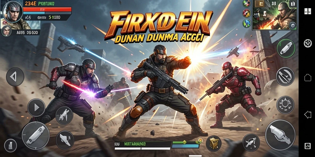 Gameplay seru dan menegangkan dalam 234E.