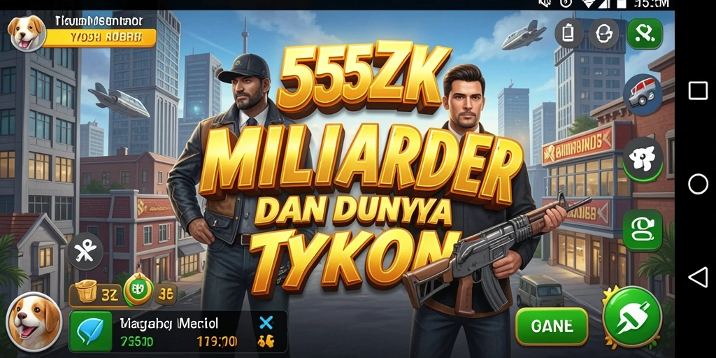 Tampilan gameplay Tycoon yang menarik dan interaktif.