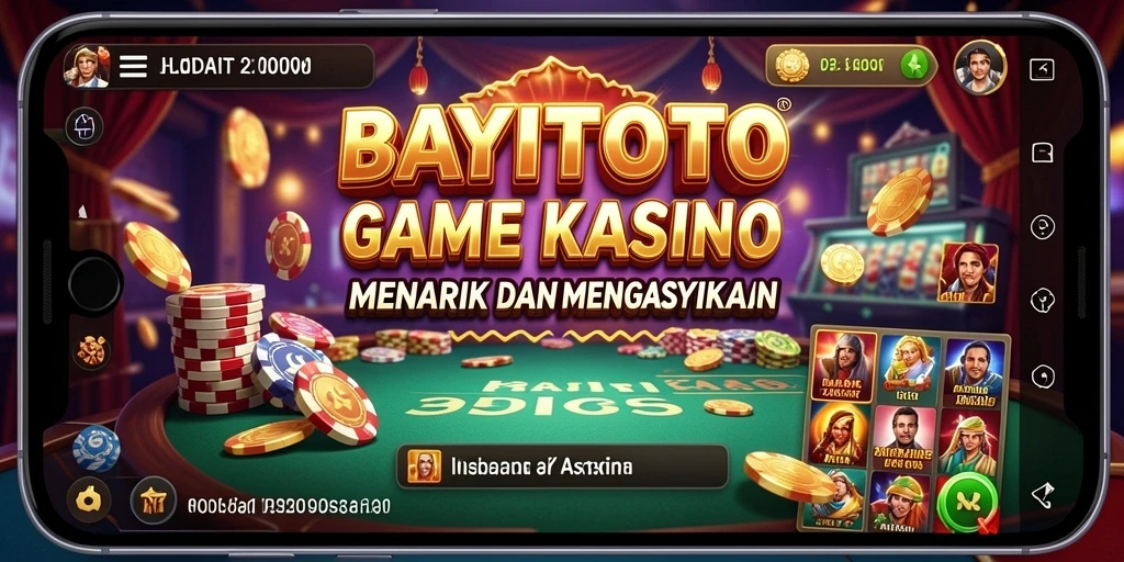 Tampilan gameplay Kasino yang menarik dan interaktif.
