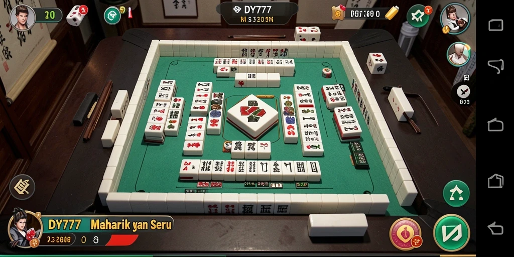 Gameplay seru dan menantang dari DY777 Mahjong.