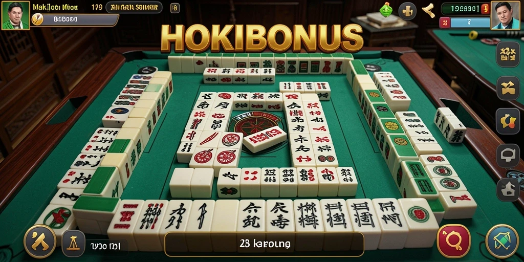 Tampilan gameplay seru dan menegangkan dalam HOKIBONUS.