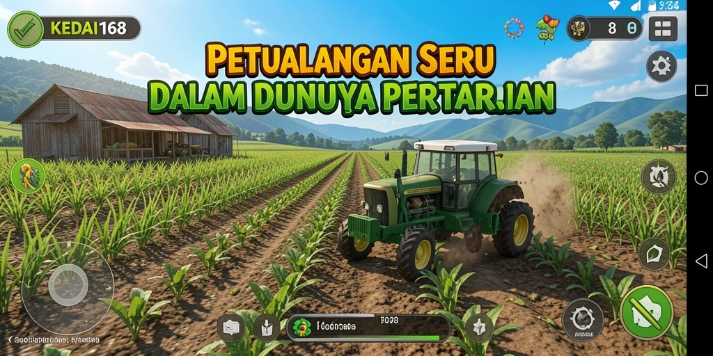 Gameplay menarik dalam dunia pertanian KEDAI168.