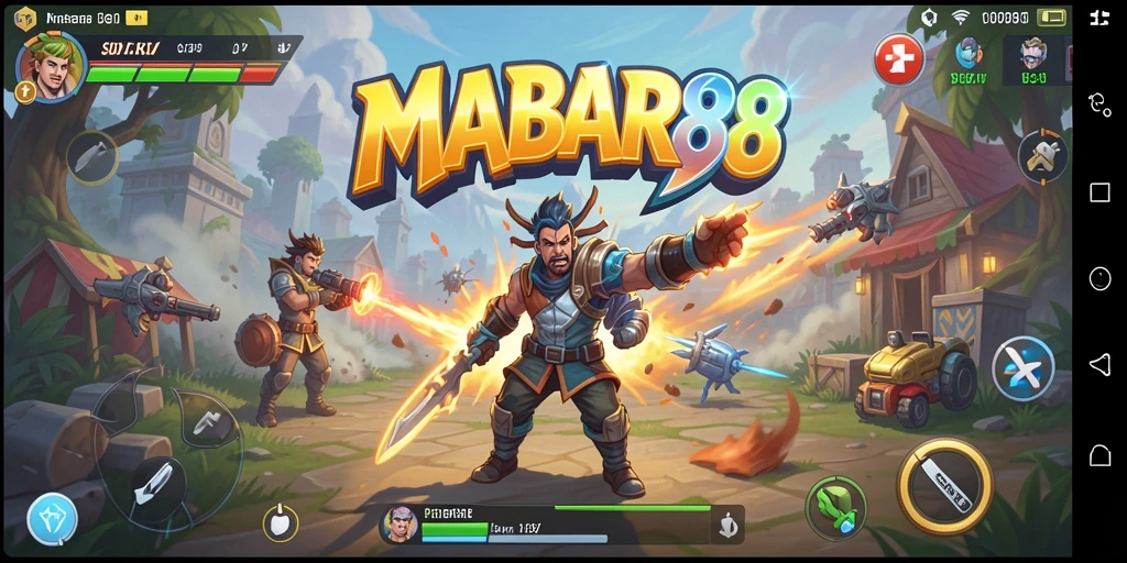 Screenshot gameplay MABAR88 menunjukkan aksi seru dan grafis menarik.