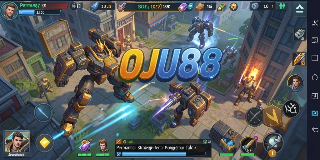 Tampilan menarik dari gameplay strategis SOJU88.